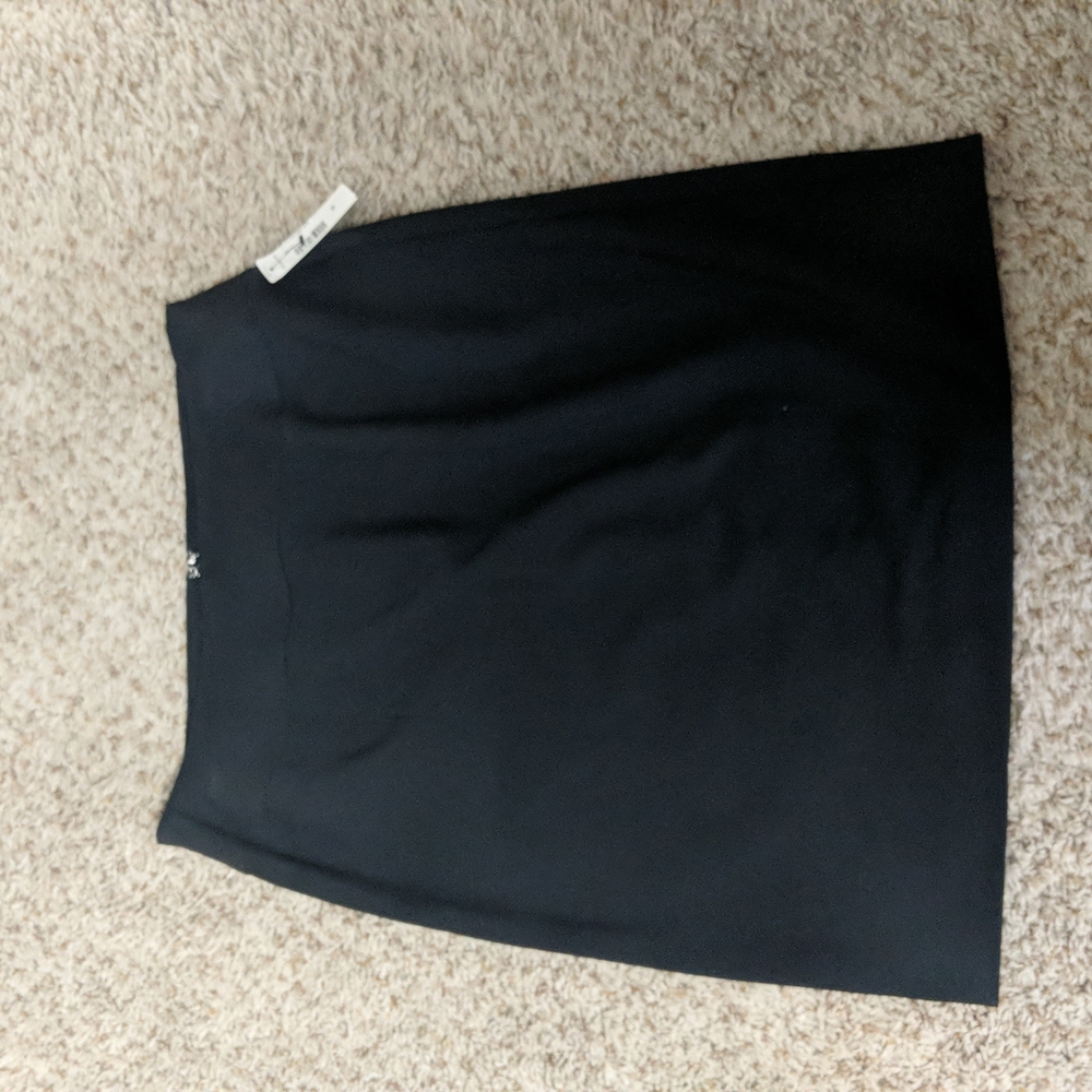 Black Suit Skirt